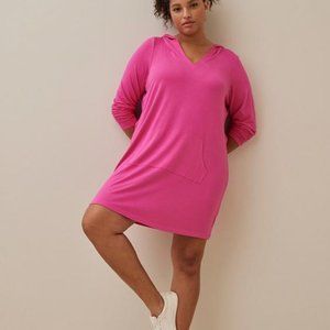 Super Soft Hooded Lounge Tunic Gown